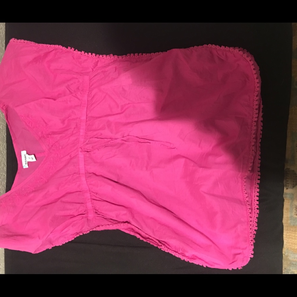 Pink summer top girls